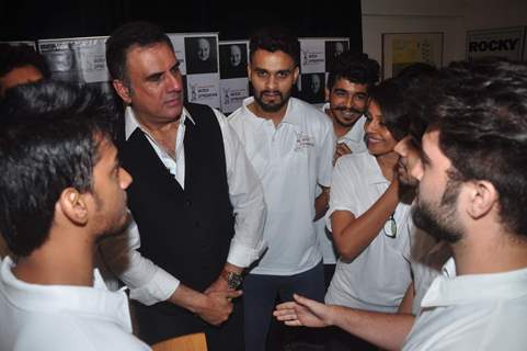 Boman Irani Interacts at an Acting Workshop