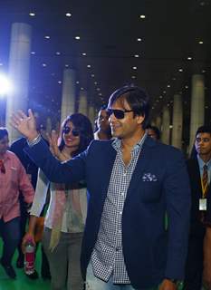 Vivek Oberoi arrives at KL Airport