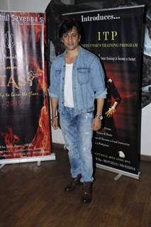 Rajev Paul poses for the media at Rahul Saxena's Dance Fest