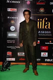 Sonu Sood poses for the media at IIFA 2015 Day 2