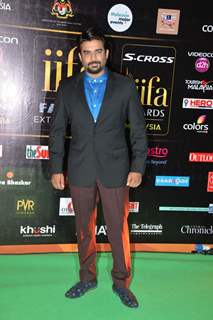 R. Madhavan poses for he media at IIFA 2015 Day 2