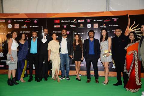 Madhu Mantena, Masaba, Anurag Kashyap and Vikas Bahl at IIFA Awards