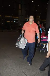 David Dhawan Snapped at Airport