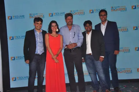 Mini Mathur and Kapil Dev at R Square Event