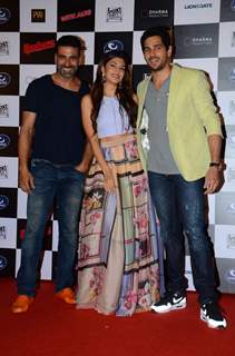 Akshay Kumar, Jacqueline and Sidharth Malhotra at Trailer Launch of Brothers
