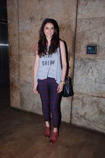 Aditi Rao Hydari poses for the media at the Special Screening of Hamari Adhuri Kahani