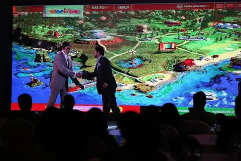 Amitabh Bachchan was at Worldoo.com Event