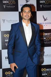 Dino Morea poses for the media at GQ India Best-Dressed Men in India 2015