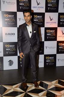 Rajkummar Rao poses for the media at GQ India Best-Dressed Men in India 2015