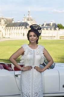 Aishwarya for Longiness at Chantilly Castle in Paris