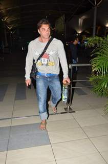 Sohail Khan Snapped at Airport