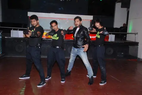 Macedon Dmello, Shantanu Maheshwari, Nimit Kotian and Terence Lewis Snapped at Bindass Tv Shoot!