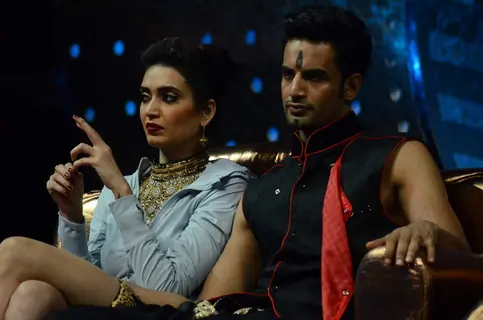 Karishma and Upen on Nach Baliye 7