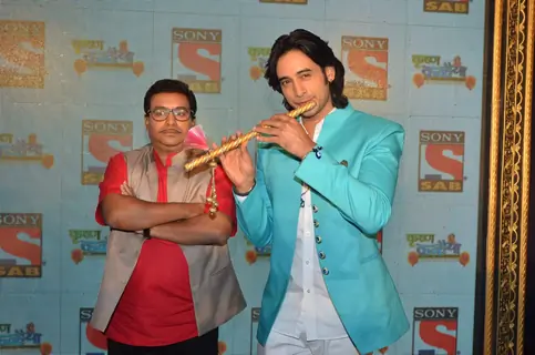 Siddharth Arora and Nikhil Ratnaparkhi at Launch of SAB TV Show 'Krishan Kanhaiya'