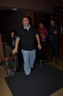 David Dhawan was seen at the Special Screening of ABCD 2