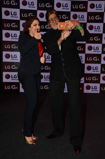 Amitabh Bachchan at Launch of LG Smartphone