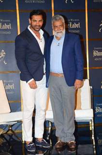 John Abraham Poses With His Dad at Date With Dad Event by Johnnie Walker