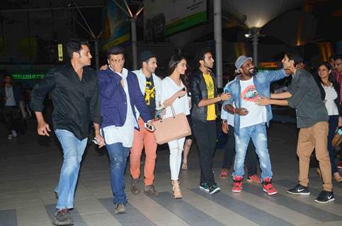 ABCD 2 Team Snapped at Airport