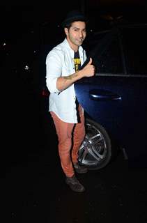 Varun Dhawan Snapped at Airport