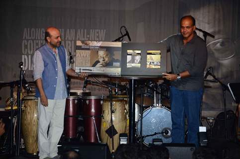 Ashutosh Gowarikar and Brahmanand Singh at Launch of 'Knowing Pancham & Pancham Unmixed'