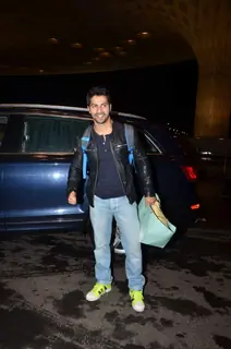 Varun Dhawan Leaves for Bulgaria!