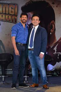 Kabir and Adnan at Song Launch of Bajrangi Bhaijaan