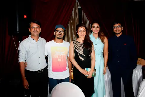 Tisca Chopra and Huma Qureshi at Music Launch of Marathi Movie 'Highway'