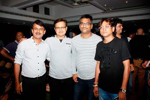 Sunil Barve and Ajay- Atul at at Music Launch of Marathi Movie 'Highway'