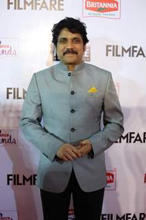 Akkineni Nagarjuna was at the 62nd South Filmfare Awards