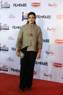 Meena Durairaj at the 62nd South Filmfare Awards