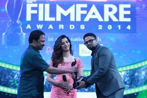 Jayasuriya at the 62nd South Filmfare Awards