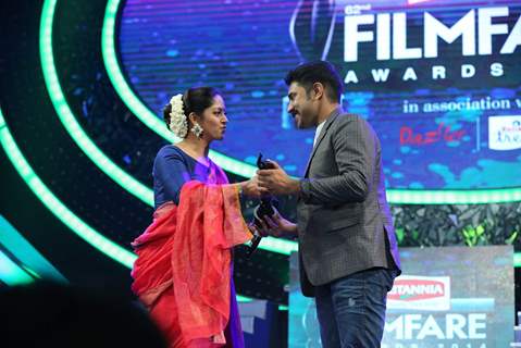 Nivin Pauly at the 62nd South Filmfare Awards