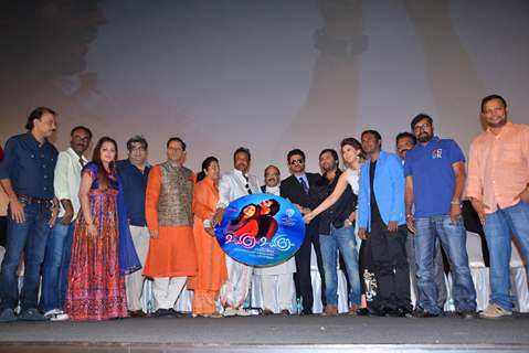 Anil Kapoor, Hansika Motwani and Jaya Prada at Trailer and Audio Launch of Uyire Uyire!