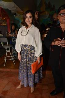 Simone Singh Snapped at Fatty Bow Restaurant Launch!