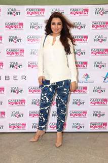 Tisca Chopra at Press Meet of Career Connect