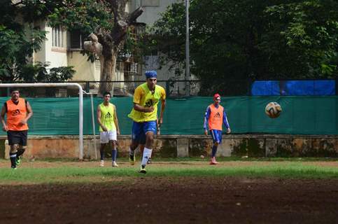 Ranbir Kapoor at Football Practice Session