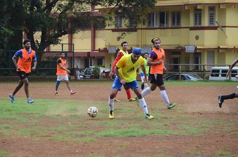 All Star Football Practice Session