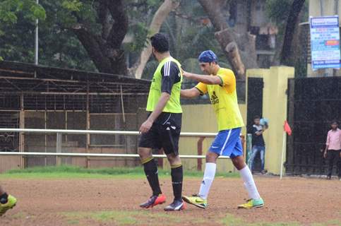 All Star Football Practice Session