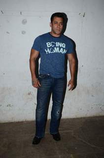 Salman Snapped at Mehboob Studio