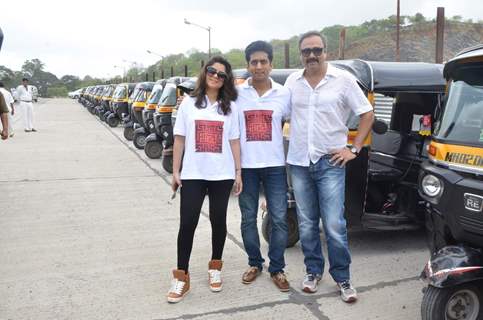 Sachin Khedekar, Sonalee Kulkarni and Amey Wagh Promotes Marathi Movie 'Shutter'