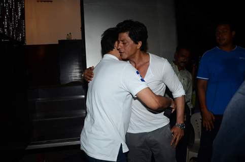 Baba Siddique Meets Shah Rukh Khan