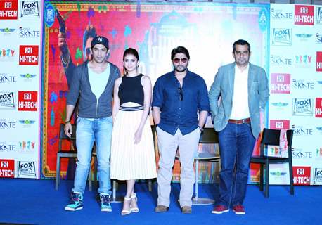 Guddu Rangeela Team for Promotions in Delhi