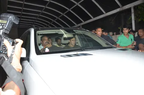 Salman Khan Snapped at Light Box