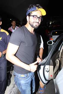 Ayushmann Khurrana Snapped at Airport