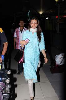 Kajal Aggarwal Snapped at Airport