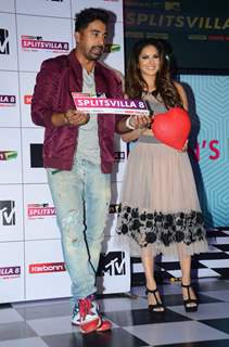 Rannvijay Singh and Sunny Lene at MTV Splitsvilla Bash!