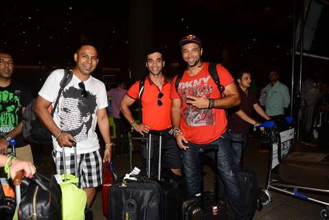 Kushal Punjabi and Chetan Hansraj Snapped at Airport