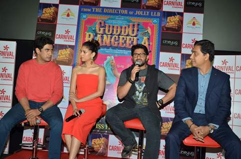 Guddu Rangeela Team Launches Carnival Cinemas