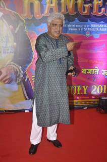 Javed Akhtar at Premiere of Guddu Rangeela