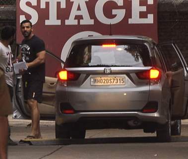 John Abraham Snapped at Mehboob Studio!